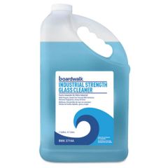 Industrial Strength Glass Cleaner with Ammonia, 1 Gal Bottle, 4/cs