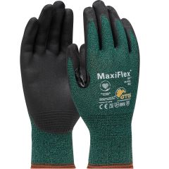 Seamless Knit A2 Engineered Yarn Glove; Nitrile Coated MicroFoam on Palm & Finger; Touchscreen Compatible; Sold by the Dozen; Large