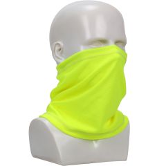 CLIMA-BAND 2-LAYER ADJUSTABLE COOLING NECK GAITER, HI-VIZ YELLOW