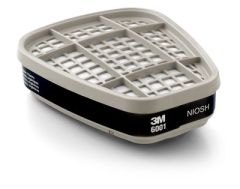 3M 6001 Organic Vapor Cartridge, 2/pk