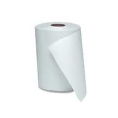 Hardwound Roll Towels, 7 9/10" x 800ft, White, 6 Rolls/Case