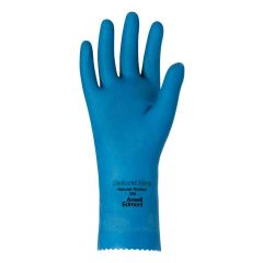 Blue latex gloves, XL