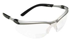 BX w/Reader Lenses, Silver/black, Lens: Gray, +2.0 diopter