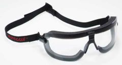 Fectoggles, Medium, Elastic Headband, Black, Lens: Clear, DX