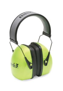 L2FHV Hi-Vis folding earmuff, NRR: 27 dB