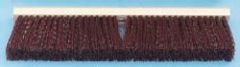 Push Broom Red Plastic 36", 12/cs