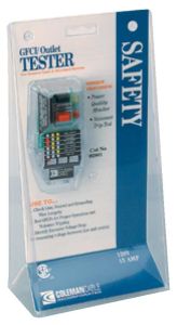 GFCI outlet tester