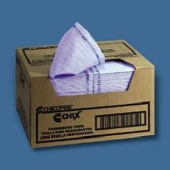 Chix Foodserv Towel Blue/Blue Stripe with O Microban, 150/cs
