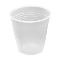 Plastic Cups, 5 oz., Translucent, 25/100 per case 