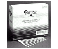 Cotton Tipped Applicator, Wood Handled, 6"