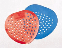 Urinal Screens, Blue, Bubble Gum Fragrance