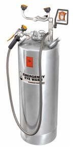 10 and 15 Gallon Portable Eye Wash, 10 gallon portable eye wash/drench hose unit