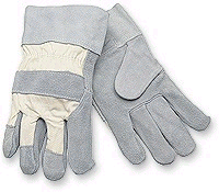 Leather Palm Glove, Leather Cuff