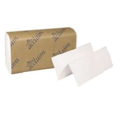 Multifold Towel, Bleached, 16/250's
