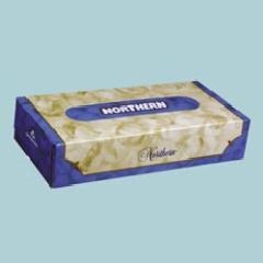Facial Tissue Northern Flat Box, 30/125's