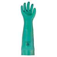 Solvex Gloves, 22 mil, 18", Size 10