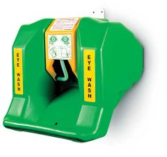 Gravity flow eye wash station, 16 gal.
