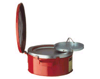 Safety Bench Can, 1 gallon with parts basket