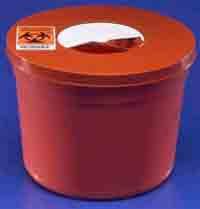5 qt., Disposal Device w/ Red Rotor Lid