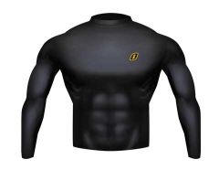 1st Layer Cold Condition Long Sleeve Work Shirts, L, Black