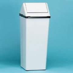 Base & Swing Top 21 gal, White