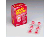 Pepto-Bismol, 30 tablets per box