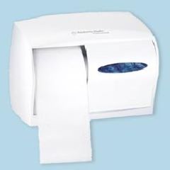 Windows Covered Double Roll Bath Tiss Dispenser, 1/Ctn