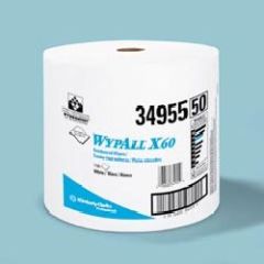 Wypall X60 Teri Wipers, White, 1100/cs