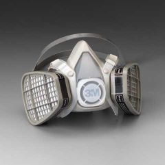 Dual Cartridge Respirator Assembly 51916, Multi Gas/Vapor/P100 Filter, S