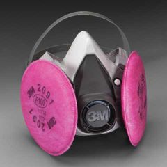 Half Facepiece Respirator Assembly 6191, w/Particulate Filters 2091, M