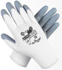 Ultra Tech Air Infused Gloves, Nitrile Dipped, XS