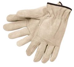 Split Leather Drivers Gloves, Straight Thumb, XL