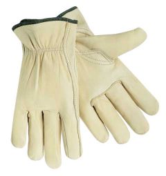 Grain Cow Leather Drivers Gloves, Keystone Thumb, XL