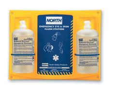 Eye & skin flush single station, individual, 32 oz.