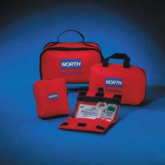 Small kit w/integral belt loops, compact design