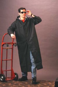260C/267C Classic Raincoats, 60", L, Black