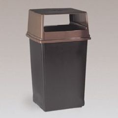 Glutton Container 56 gal Brown, 4/Ctn
