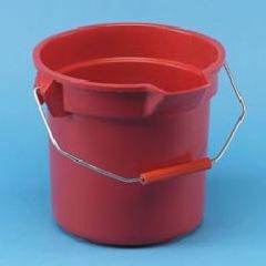 Brute Round Bucket, Gray, 10Qt, 12/Ctn