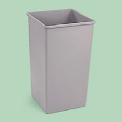 Untouchable Receptacle Beige, 23 gal, 4/Ctn