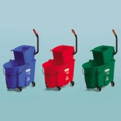 Wave Brake 32 Qt Side Press Combo, Green, 1/Ctn