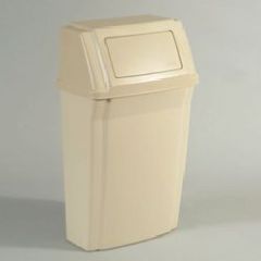 Profile 15 Gal Beige Receptacle, 1/Ctn