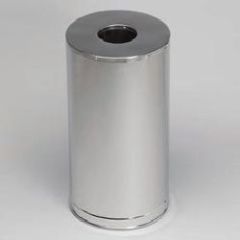 Atrium Steel Container 15 gal, Mirror S/S, 1/Ctn