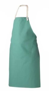 Flame retardant bib apron, 24" x 42"