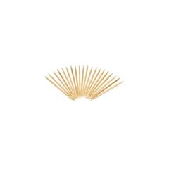 Round Wooden Toothpicks; 800/bx, 24 boxes/cs