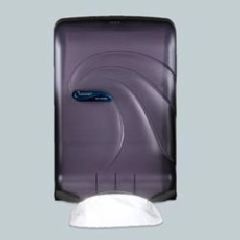 Oceans Ultrafold Folded Towel Dispenser, Black, 1/cs