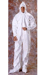 Saranex Suit, Tychem SL, Laminated 23-P, Small, 12/cs