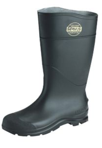 Standard, 16" PVC Steel toe boots, Size 9