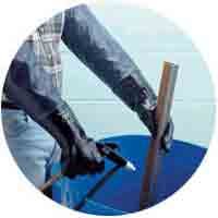 Left Hand Sand Blasting Gloves