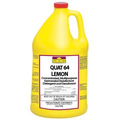 Simoniz Lemon Scented Disinfectant Cleaner, 1 gal, 4/cs