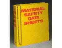 Standard MSDS Binder
